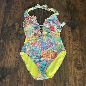 NWT Bleu Rod Beattie one piece swim suit